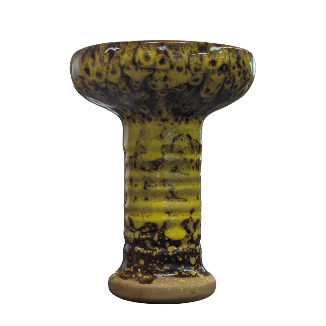 Peacock Yellow Phunnel Bowl