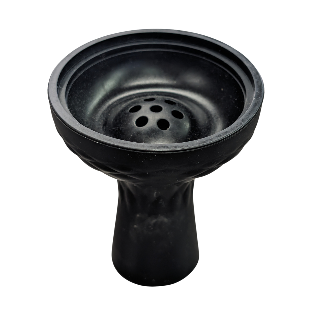 Plain Black Silicon Phunnel Bowl