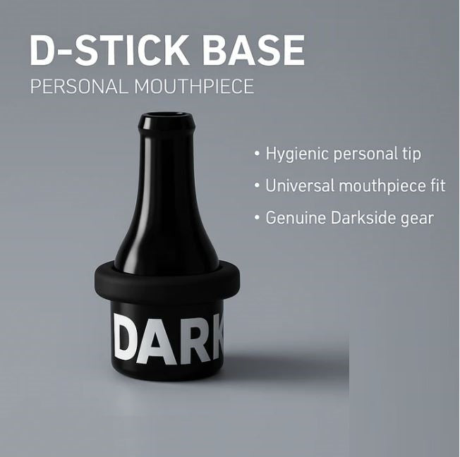 Darkside D Stick Base Shisha Mouth Tip Mouthpiece Magnetic Case