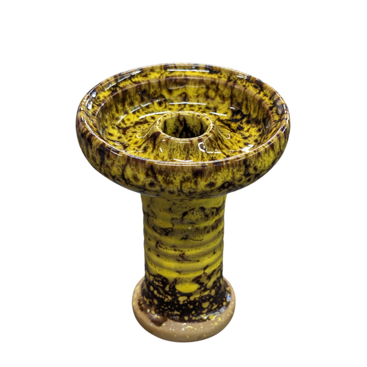 Peacock Yellow Phunnel Bowl